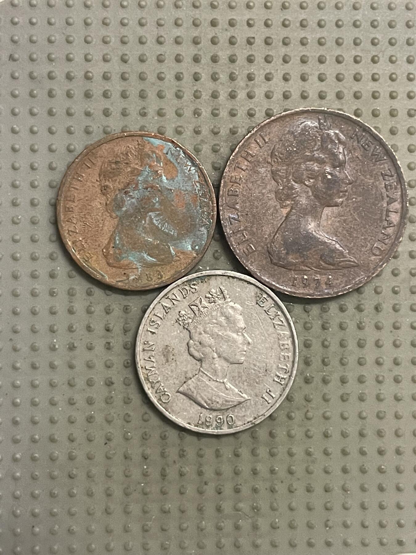 2025年第146场各国散币拍卖（总第146场） 新西兰3枚