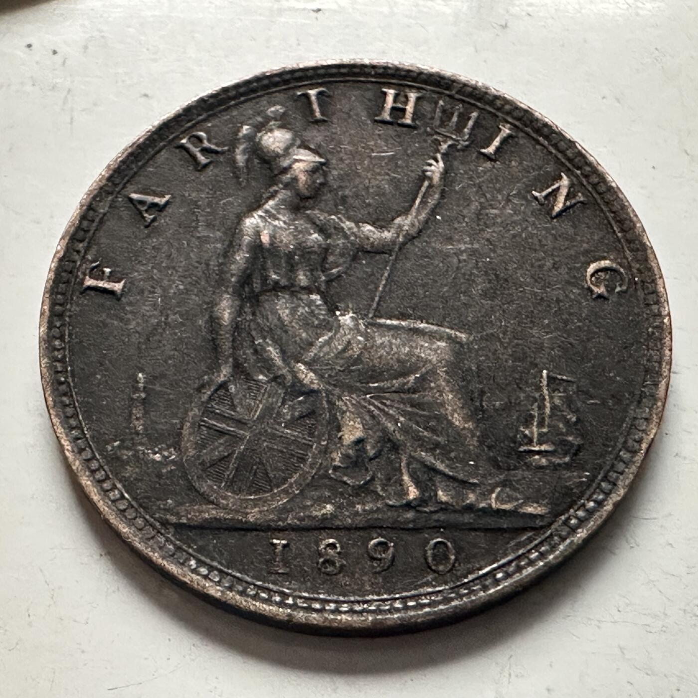 🌹外币初藏🌹🐯2025年第144场  每周二四六晚8️⃣点 接代拍 英国1890年一法新