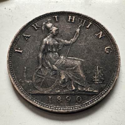 🌹外币初藏🌹🐯2025年第144场  每周二四六晚8️⃣点 接代拍 - 英国1890年一法新