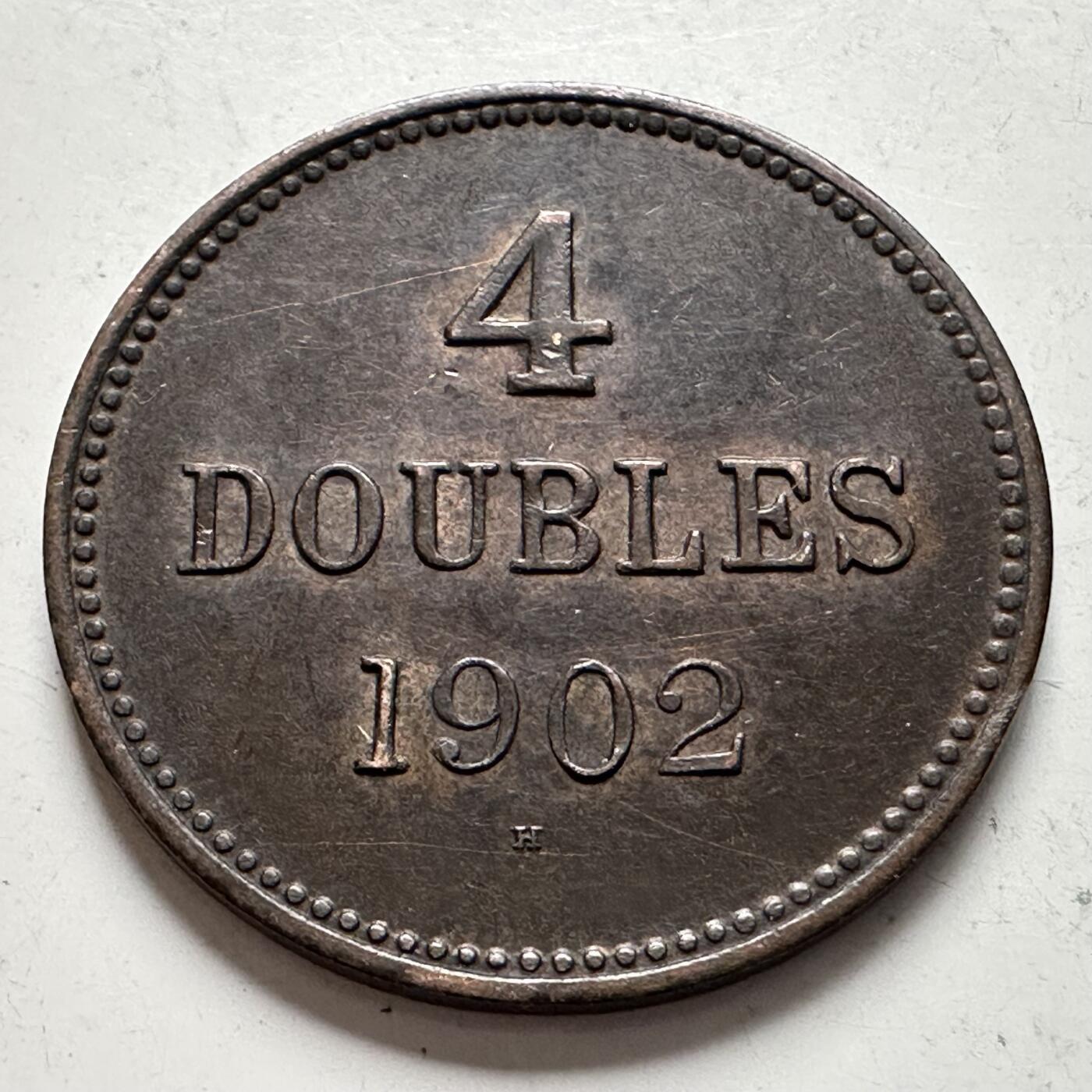 🌹外币初藏🌹🐯2025年第144场  每周二四六晚8️⃣点 接代拍 根西岛1902年4道布