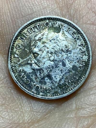 2025年第一百四十二场(总第一百六十八场）高品质英国一线回流散币年末特拍场第二场(免佣金) 英国🇬🇧1936年3便士银币(乔治五世逝世年，第四版关门年，500银)