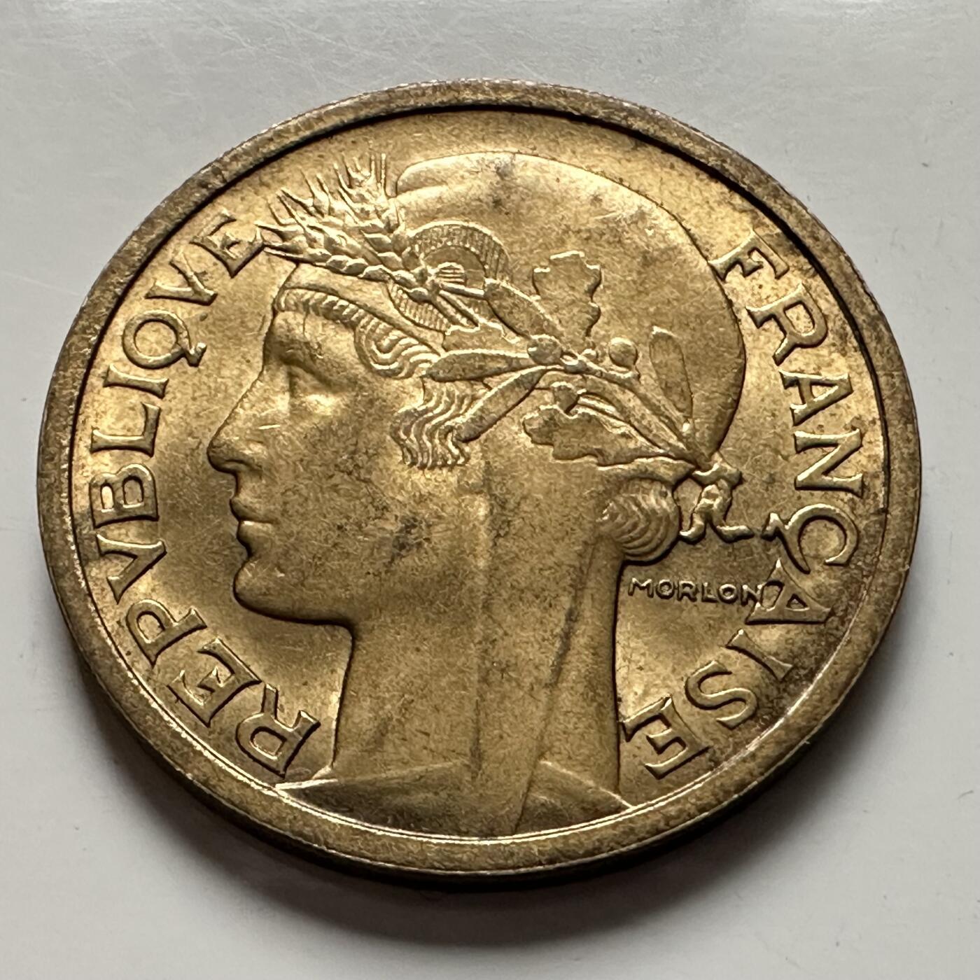 🌹外币初藏🌹🐯2025年第144场  每周二四六晚8️⃣点 接代拍 法国1934年一法郎