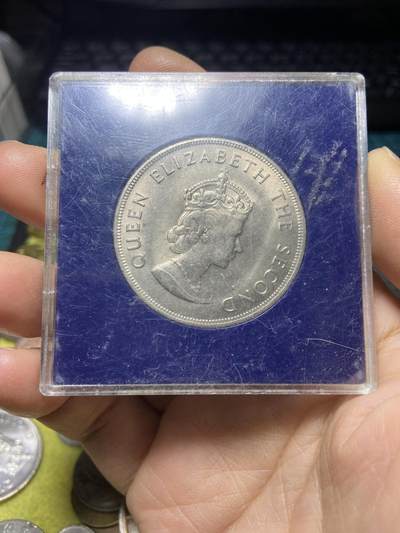 2025年第一百四十二场(总第一百六十八场）高品质英国一线回流散币年末特拍场第二场(免佣金) 英属泽西岛🇯🇪1966年5先令(诺曼征服900周年纪念币)