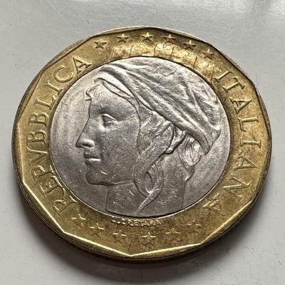 🌹外币初藏🌹🐯2025年第144场  每周二四六晚8️⃣点 接代拍 - 意大利1998年1000里拉