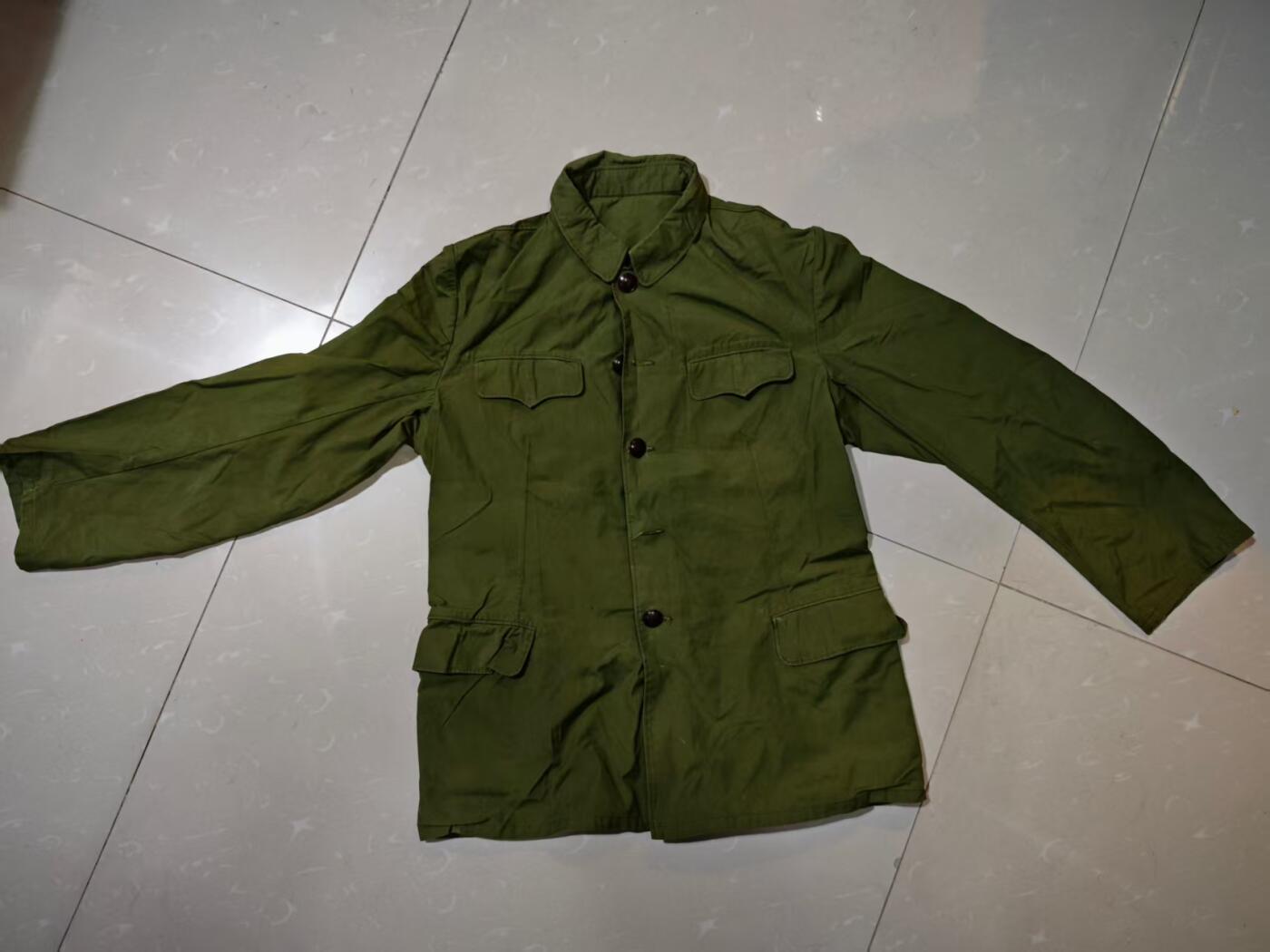 罗岚⭐爱藏⭐甄选专拍第二场-分享拍场赚佣（实体店在建中···） su-M65式干部常服上衣 的确良材质 正一号适合180-185体型适中穿着