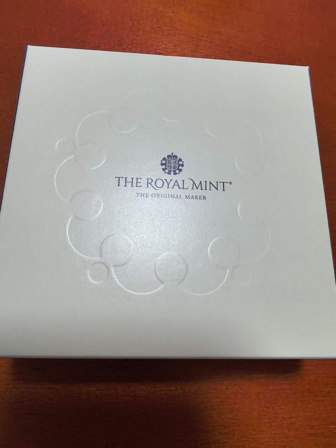 长老汇蛇年精选第八十六场拍卖 2023英国都铎王朝的神兽之博福特的耶鲁2英镑精制银币，1盎司999银，盒证全，5000枚