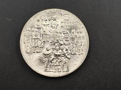 12月20日徽章钱币专场 - 芬兰国家独立60周年纪念银币 高浮雕