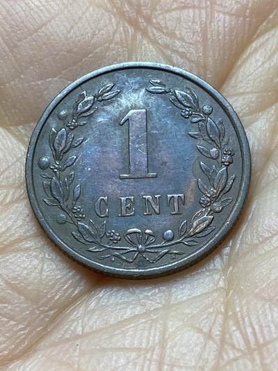 2025年第一百四十五场(总第一百七十一场）高品质英国一线回流散币年末特拍场第二场(免佣金) - 稀少品种–荷兰🇳🇱1901单年份1分(威廉明娜女王第三版，10面大盾版)