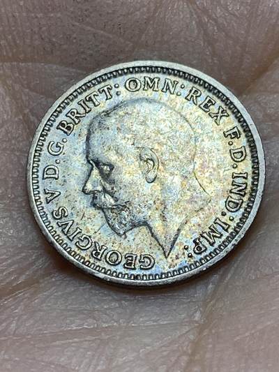 2025年第一百四十二场(总第一百六十八场）高品质英国一线回流散币年末特拍场第二场(免佣金) 英国🇬🇧1934年3便士银币(乔治五世第四版，500银)