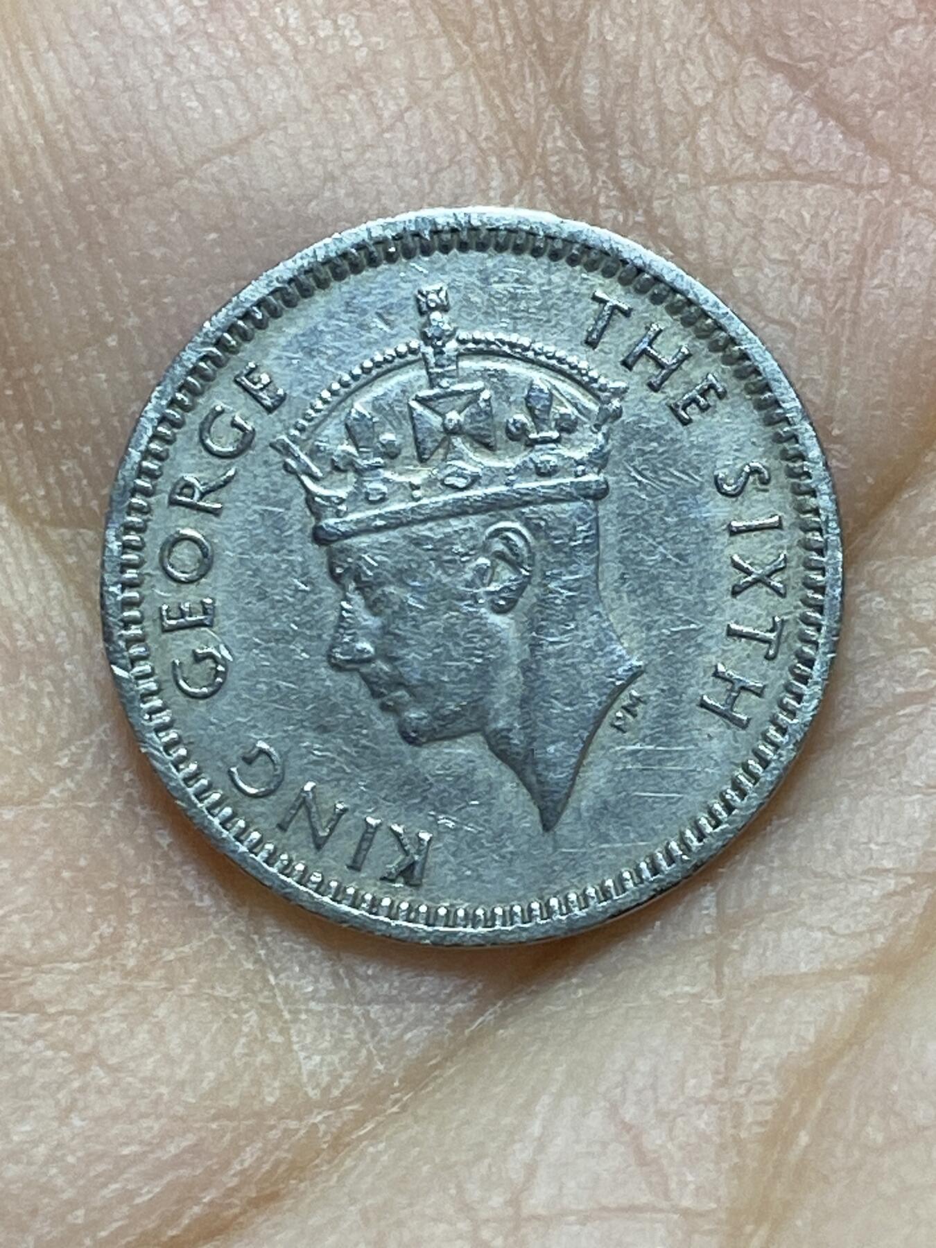 2025年第一百四十四场(总第一百七十场）品种丰富英国一线回流散币年末特拍场第一场(免佣金) 英属南罗得西亚1949年3便士(乔治六世第五版)