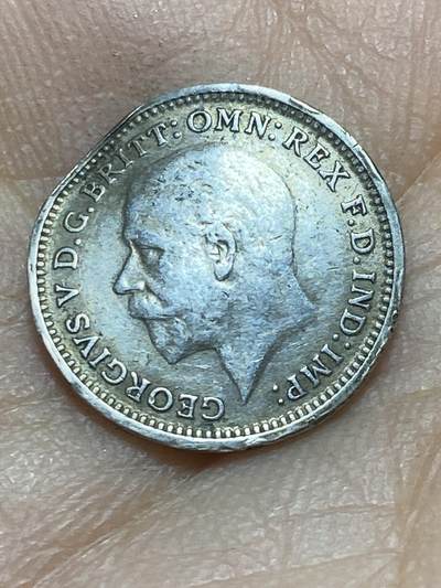 2025年第一百四十二场(总第一百六十八场）高品质英国一线回流散币年末特拍场第二场(免佣金) 币不平–英国🇬🇧1935年3便士银币(乔治五世第四版，500银)
