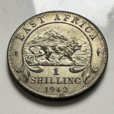 🌹外币初藏🌹🐯2025年第144场  每周二四六晚8️⃣点 接代拍 - 英属东非1942年一先令银币