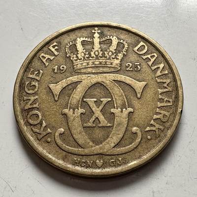 🌹外币初藏🌹🐯2025年第144场  每周二四六晚8️⃣点 接代拍 - 丹麦1925年一克朗