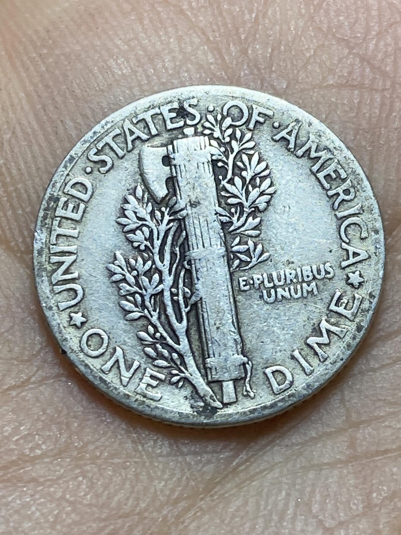 2025年第一百四十五场(总第一百七十一场）高品质英国一线回流散币年末特拍场第二场(免佣金) 美国🇺🇸1937年1角银币(墨丘利1角，900高银)