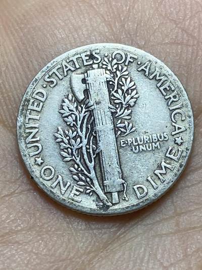 2025年第一百四十五场(总第一百七十一场）高品质英国一线回流散币年末特拍场第二场(免佣金) - 美国🇺🇸1937年1角银币(墨丘利1角，900高银)