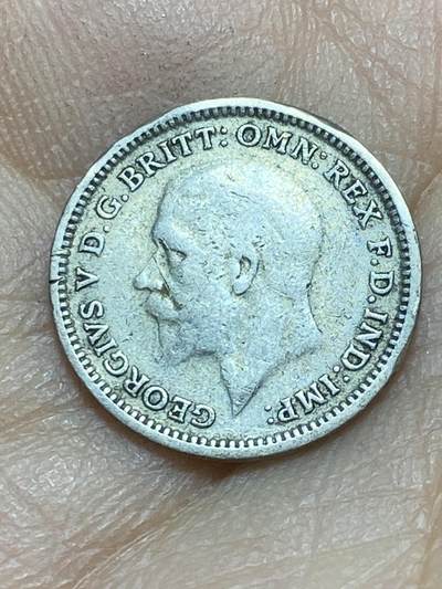 2025年第一百四十二场(总第一百六十八场）高品质英国一线回流散币年末特拍场第二场(免佣金) 英国🇬🇧1934年3便士银币(乔治五世第四版，500银)