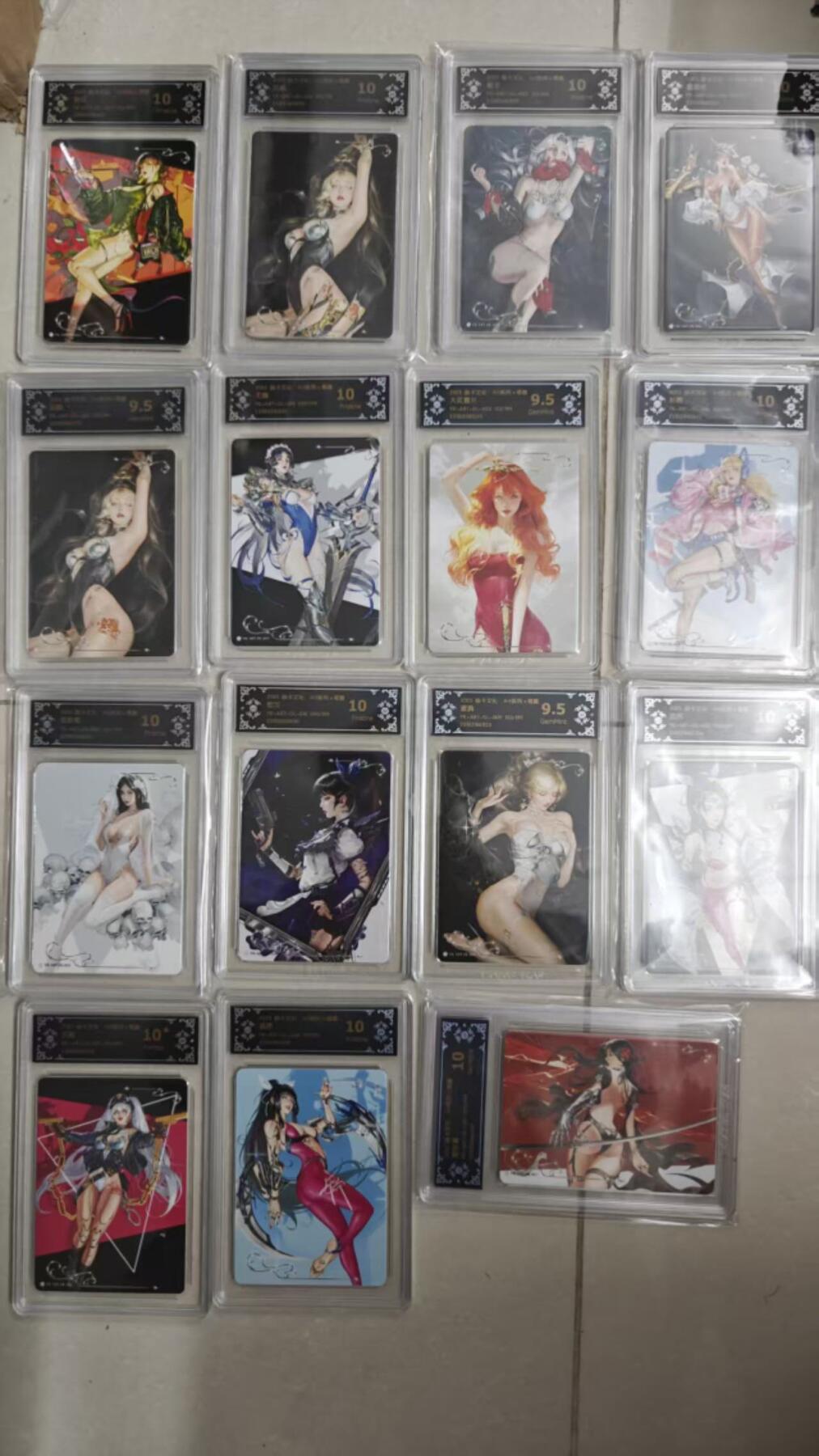 光影卡牌第27期，各家亲签，各家套卡，持续收拍品 焱卡文化 毒瘤2 限编大全套 15张 