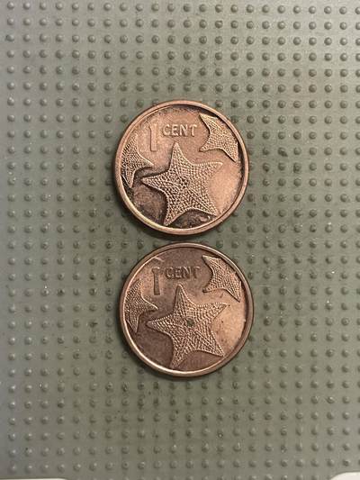 2025年第146场各国散币拍卖（总第146场） - 巴哈马2009年1分2枚