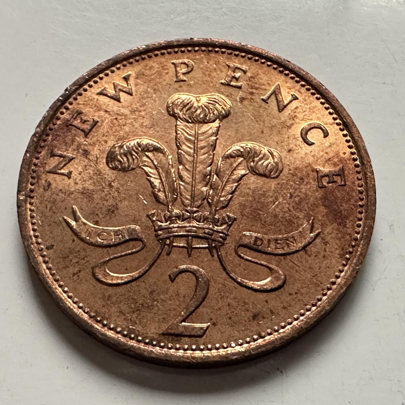 🌹外币初藏🌹🐯2025年第144场  每周二四六晚8️⃣点 接代拍 英国1981年2便士 