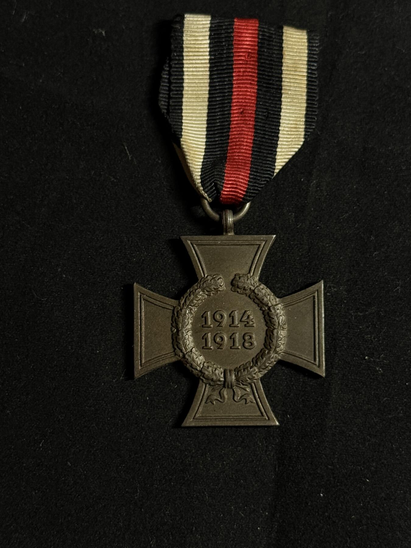 欢庆元旦！戎马世界章牌大赏第109期元旦大拍 德国一战兴登堡奖章，民事版