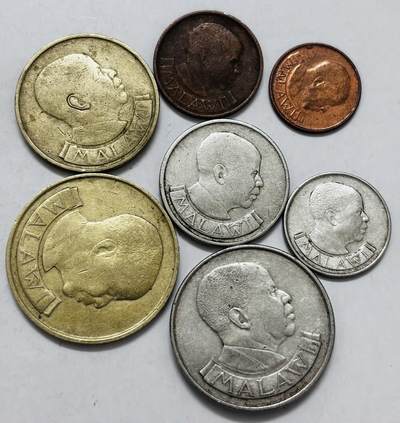 文馨钱币收藏第 286 场，圣诞节专场【 长期接收代拍品低至 0 佣金】 - 好品马拉维 7 枚套