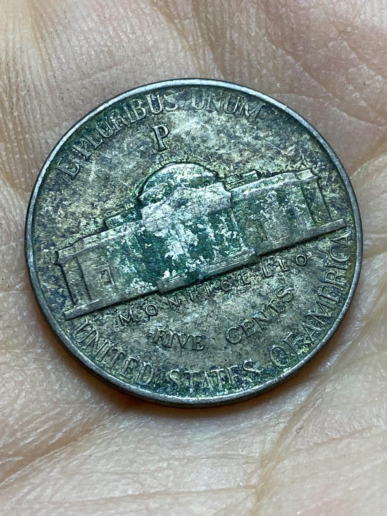 2025年第一百四十五场(总第一百七十一场）高品质英国一线回流散币年末特拍场第二场(免佣金) 美国🇺🇸1943年5分银币(杰斐逊5分第二版，P标费城造，350银)