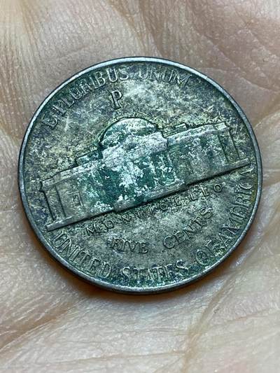 2025年第一百四十二场(总第一百六十八场）高品质英国一线回流散币年末特拍场第二场(免佣金) 美国🇺🇸1943年5分银币(杰斐逊5分第二版，P标费城造，350银)