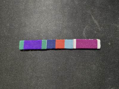 西秦中古拍卖第七十期 - 英军3连勋表，常规服役、1939-1945之星、长期服役及良好行为