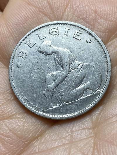 2025年第一百四十二场(总第一百六十八场）高品质英国一线回流散币年末特拍场第二场(免佣金) 比利时🇧🇪1923年1法郎(阿尔贝一世时期，荷语版)