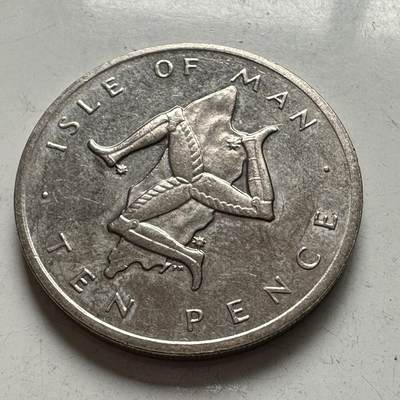 🌹外币初藏🌹🐯2025年第144场  每周二四六晚8️⃣点 接代拍 - 马恩岛1978年10便士