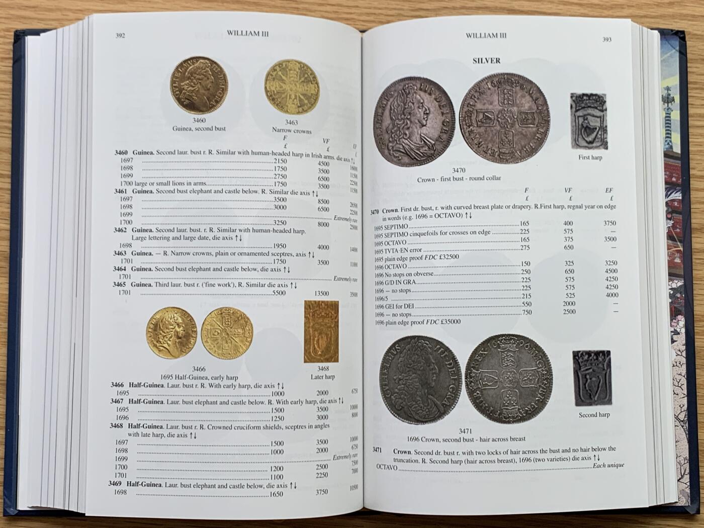 《竞宝斋》第450场 周日，周一，周二  3场连拍 （全场包邮，欢迎送拍） 2026最新版英国钱币标准目录，完整收录英国从打制币到10进制前的钱币，英系藏家必备，PCGS和NGC官方参考目录，约1.15公斤。