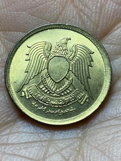 2025年第一百四十五场(总第一百七十一场）高品质英国一线回流散币年末特拍场第二场(免佣金) - 埃及🇪🇬1973单年份5米利姆(阿拉伯共和国时期第一套第二版)