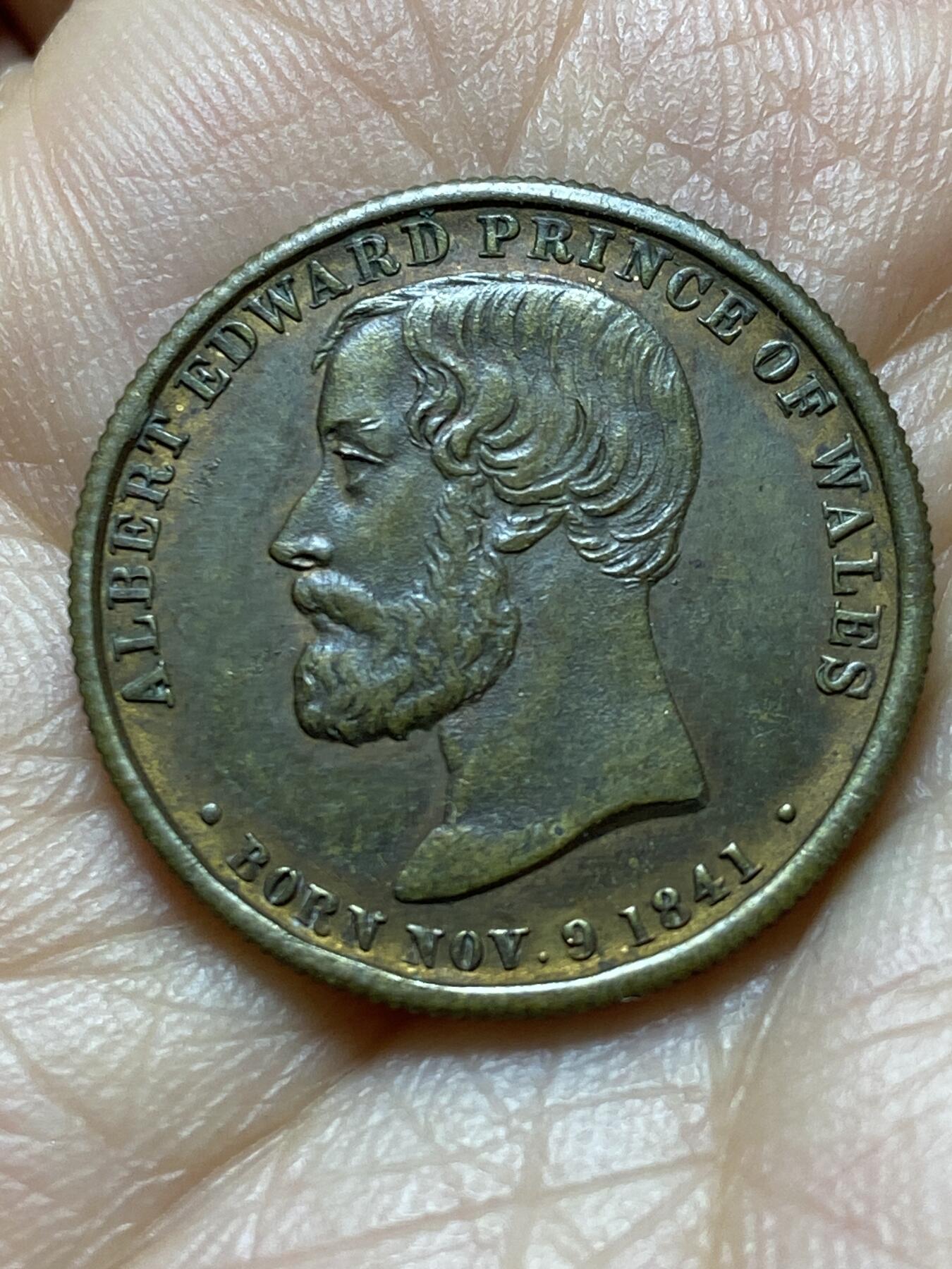 2025年第一百四十五场(总第一百七十一场）高品质英国一线回流散币年末特拍场第二场(免佣金) 稀少好品–英国🇬🇧1872年纪念章(威尔士亲王圣保罗大教堂纪念章)