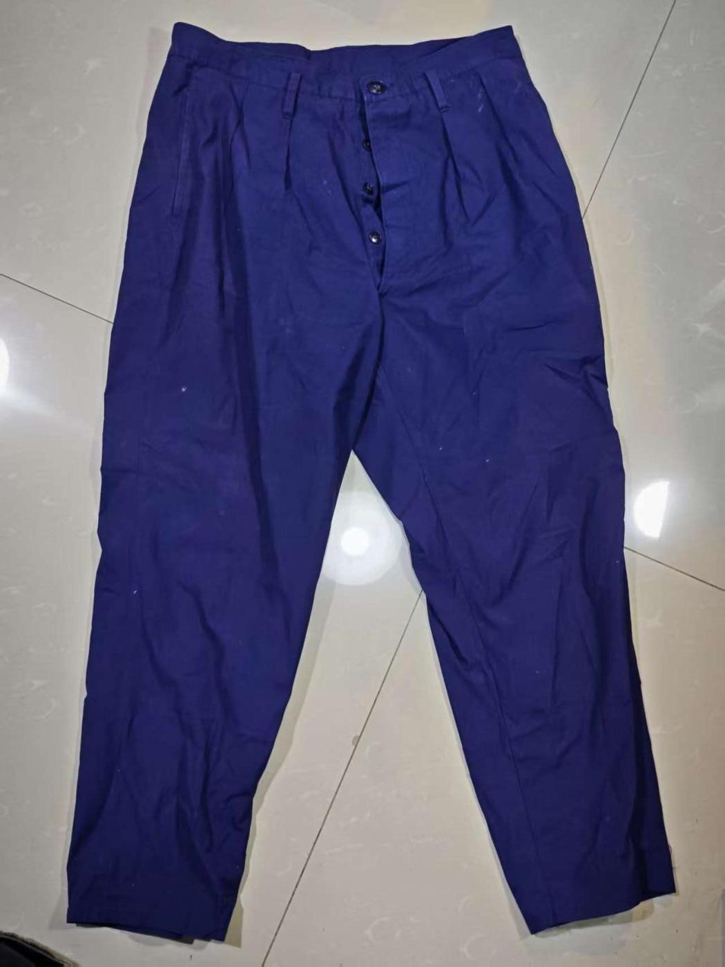 罗岚⭐爱藏⭐甄选专拍第二场-分享拍场赚佣（实体店在建中···） su-M74式干部蓝常服裤 附二号 适合175-180体态壮硕者穿着