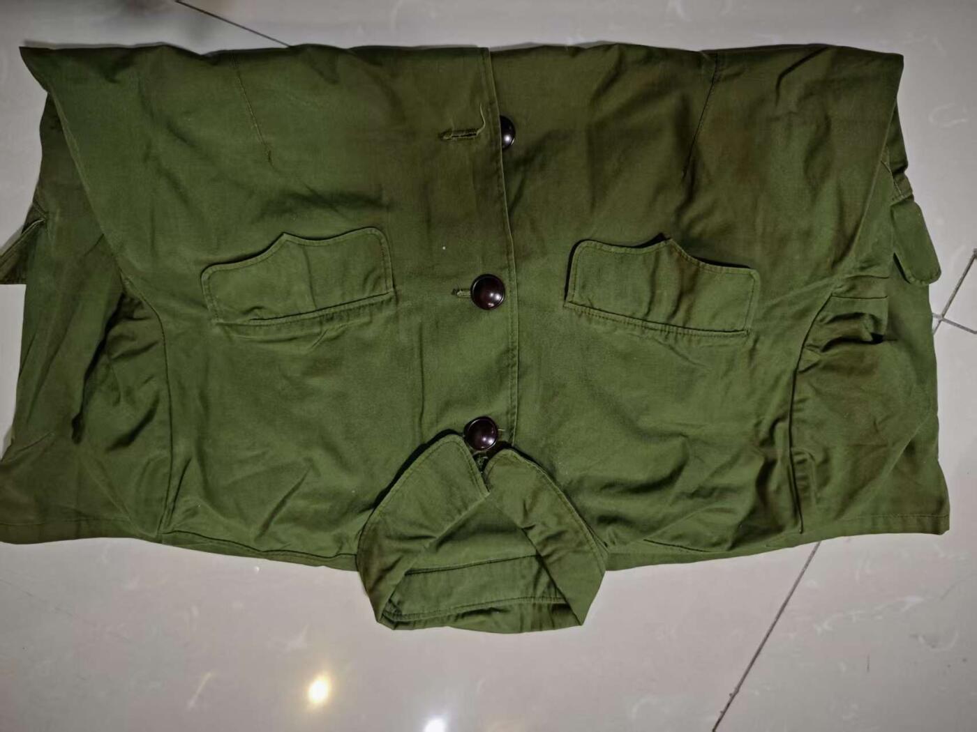 罗岚⭐爱藏⭐甄选专拍第二场-分享拍场赚佣（实体店在建中···） su-M65式干部常服上衣 的确良材质 正一号适合180-185体型适中穿着