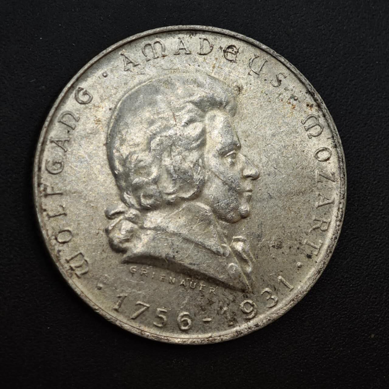 【淘币小摊】实时拍第八百三十六拍   银币套币场   满百包邮可预留二周 每周一统一发货   奥地利1931年2先令银币