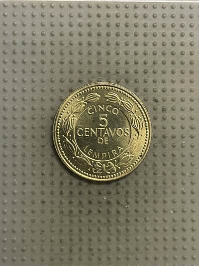 2025年第146场各国散币拍卖（总第146场） - 洪都拉斯2007年5分