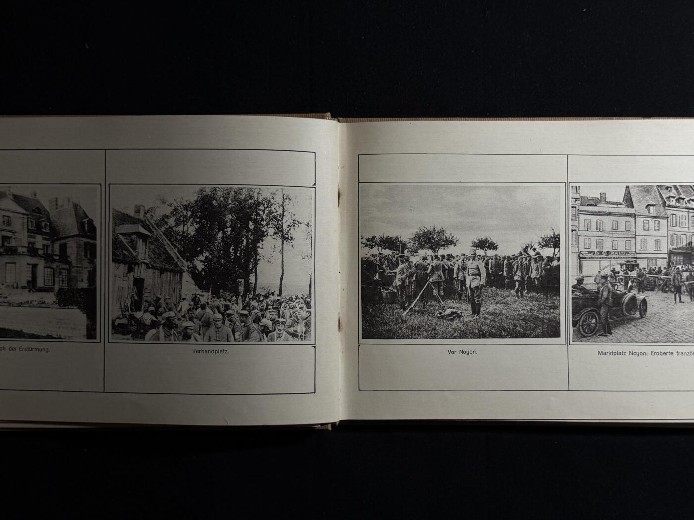 欢庆元旦！戎马世界章牌大赏第109期元旦大拍 德国部队一战画册，共计110页，有老化脱落但是未缺页，有该部队的相关百科介绍