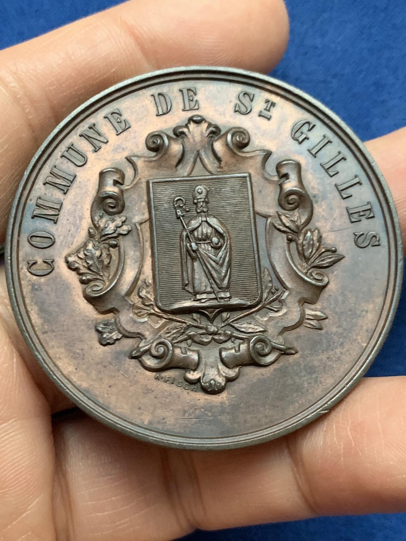 《竞宝斋》第450场 周日，周一，周二  3场连拍 （全场包邮，欢迎送拍） 三枚一组 欧洲铜章 细节见图