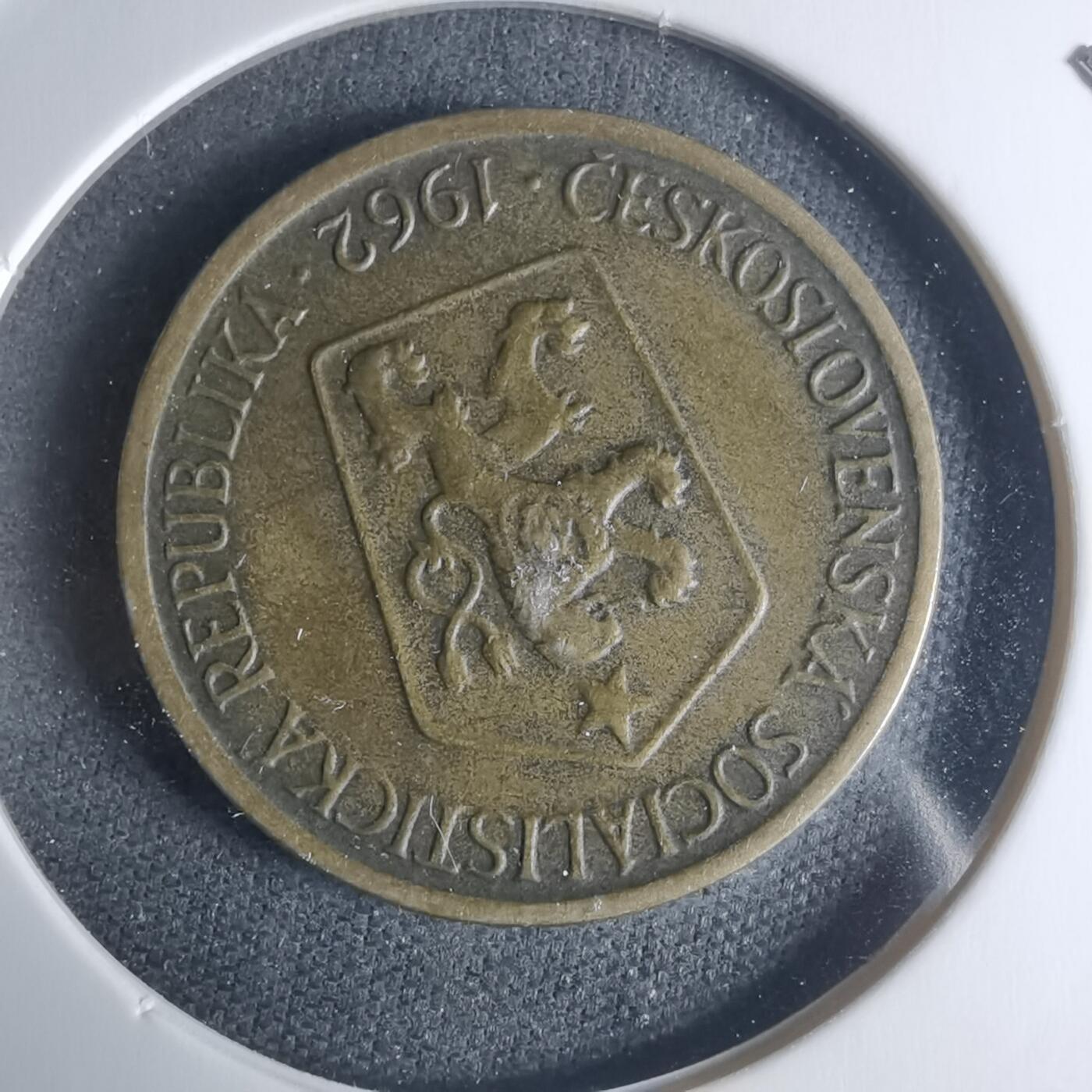 沼泽如烟--第942场 捷克斯洛伐克1962年1克朗