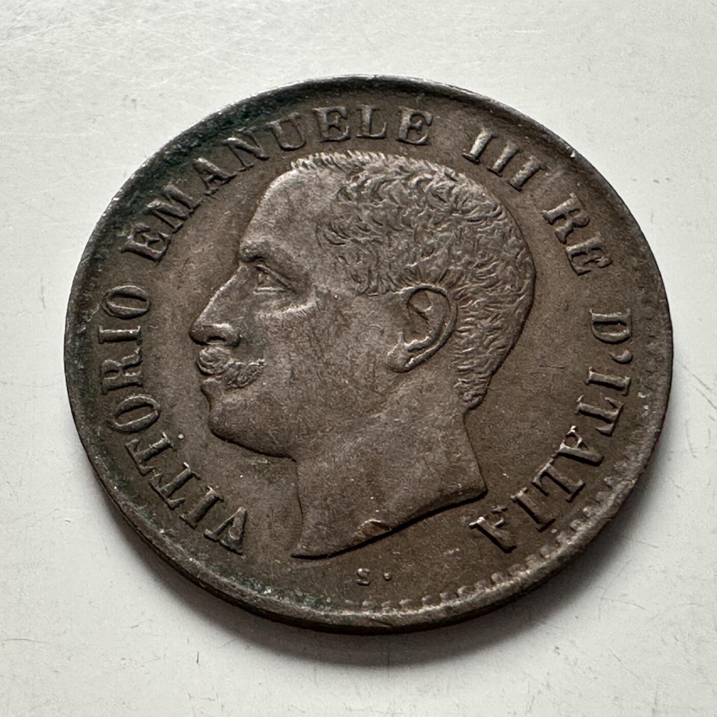 🌹外币初藏🌹🐯2025年第144场  每周二四六晚8️⃣点 接代拍 意大利1904年一分