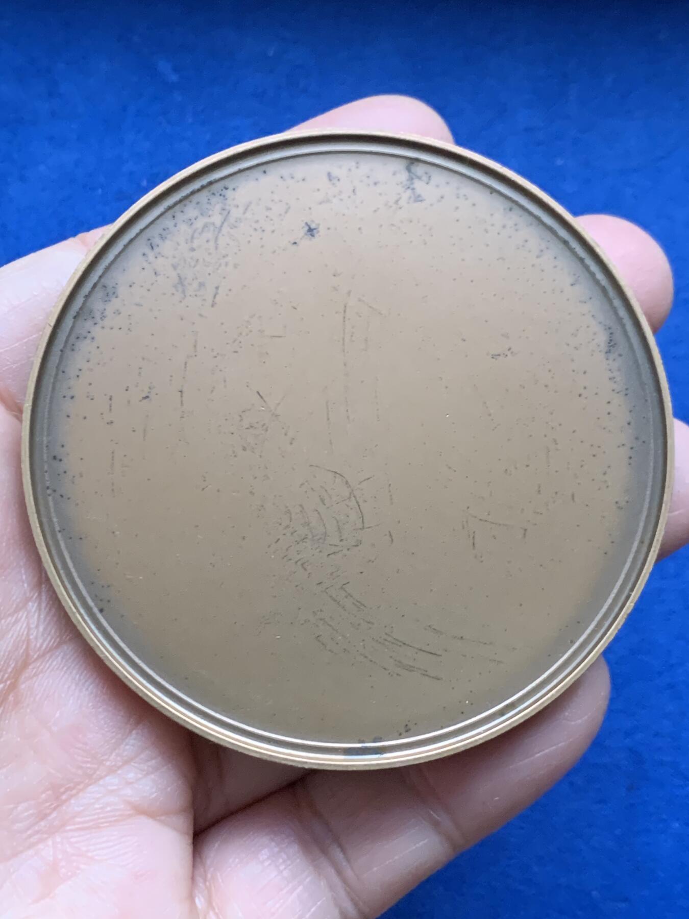 《竞宝斋》第450场 周日，周一，周二  3场连拍 （全场包邮，欢迎送拍） 贝多芬人物纪念单面大铜章 181.8克 67.6mm 1970 丰饶角铜标