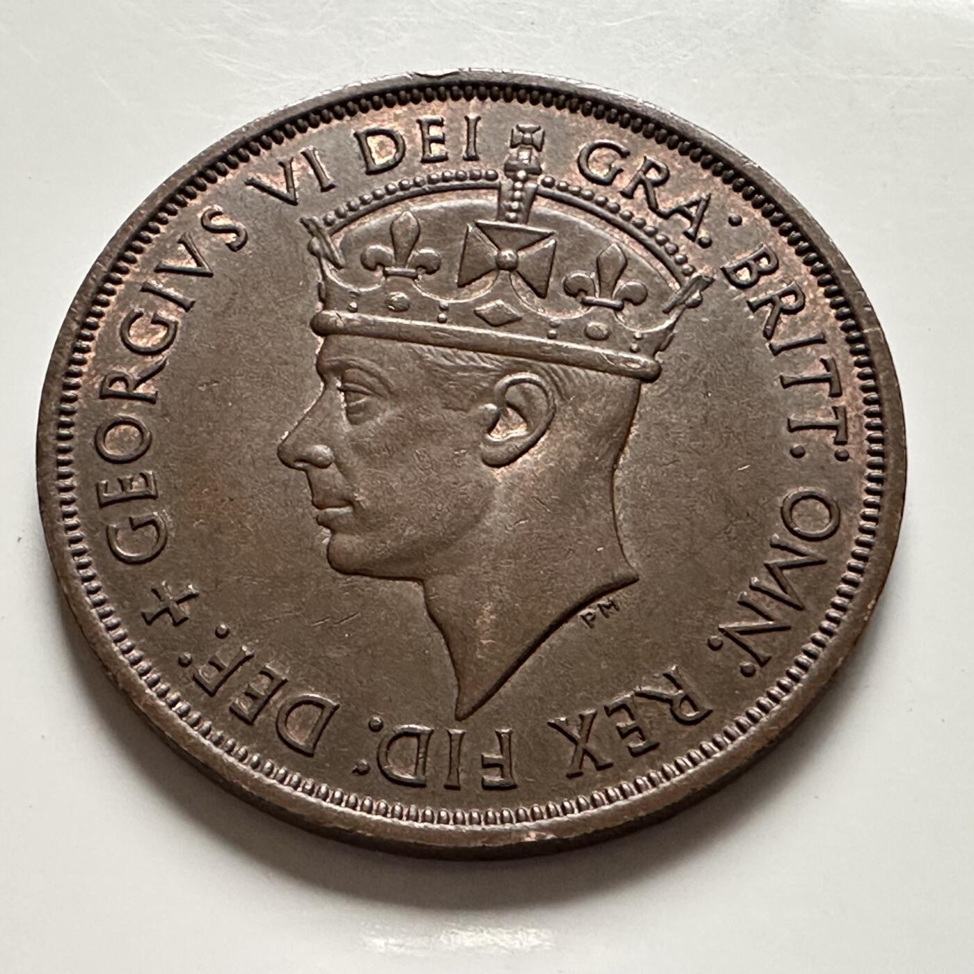 🌹外币初藏🌹🐯2025年第144场  每周二四六晚8️⃣点 接代拍 泽西岛1945年1/12先令