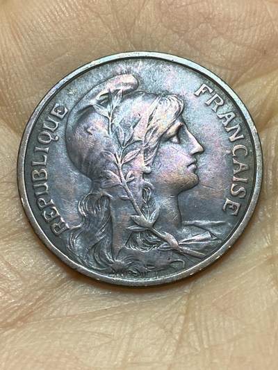 2025年第一百四十四场(总第一百七十场）品种丰富英国一线回流散币年末特拍场第一场(免佣金) - 法兰西第三共和国1916年5生丁(第二版)