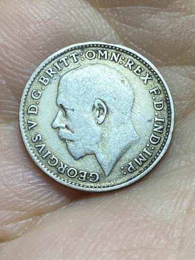 2025年第一百四十二场(总第一百六十八场）高品质英国一线回流散币年末特拍场第二场(免佣金) 英国🇬🇧1921年3便士银币(乔治五世第二版，500银)