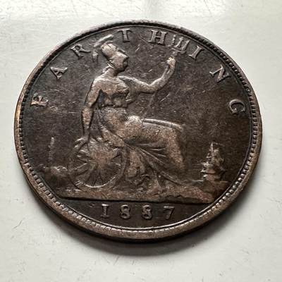 🌹外币初藏🌹🐯2025年第144场  每周二四六晚8️⃣点 接代拍 - 英国1887年一法新