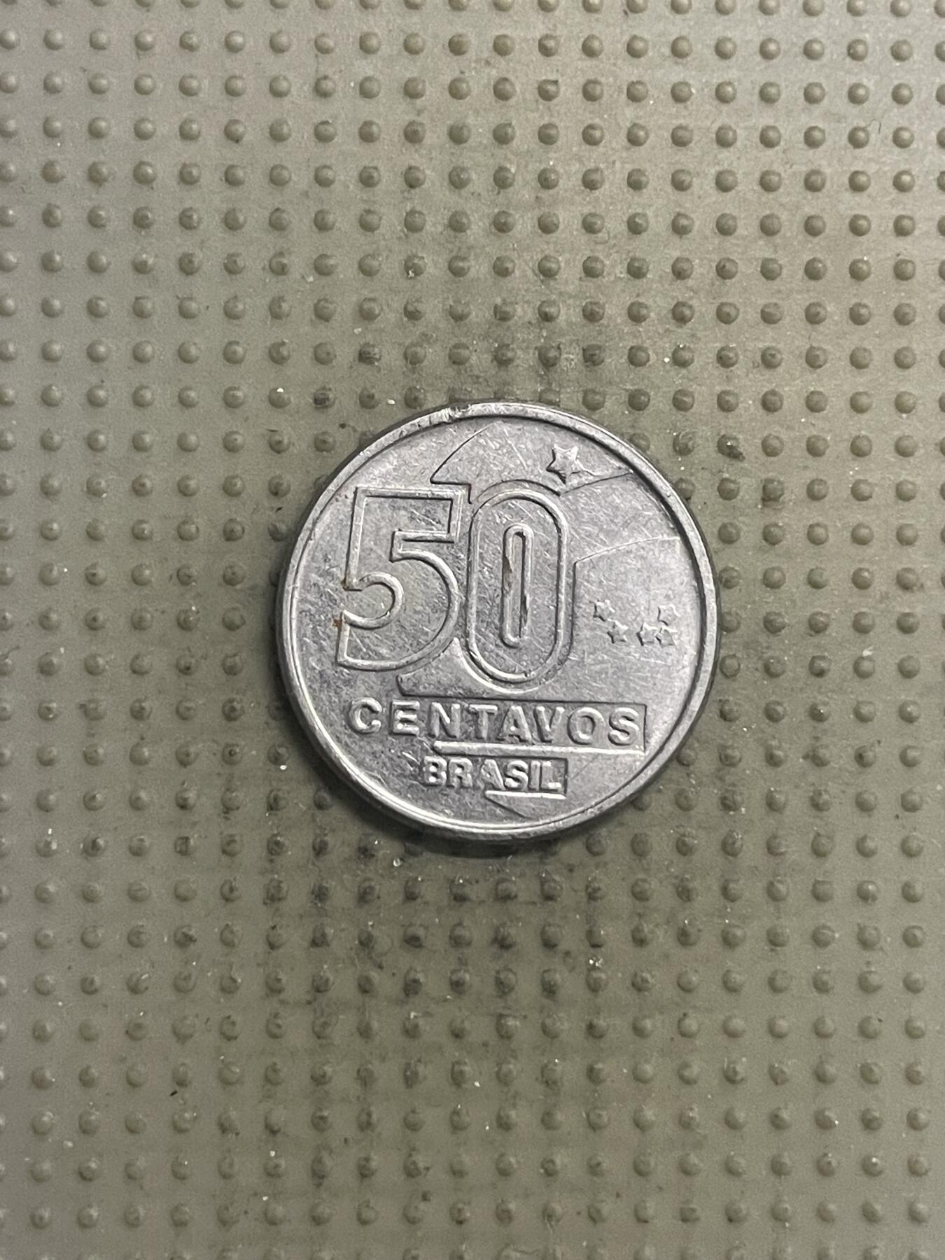 2025年第146场各国散币拍卖（总第146场） 巴西1989年50分