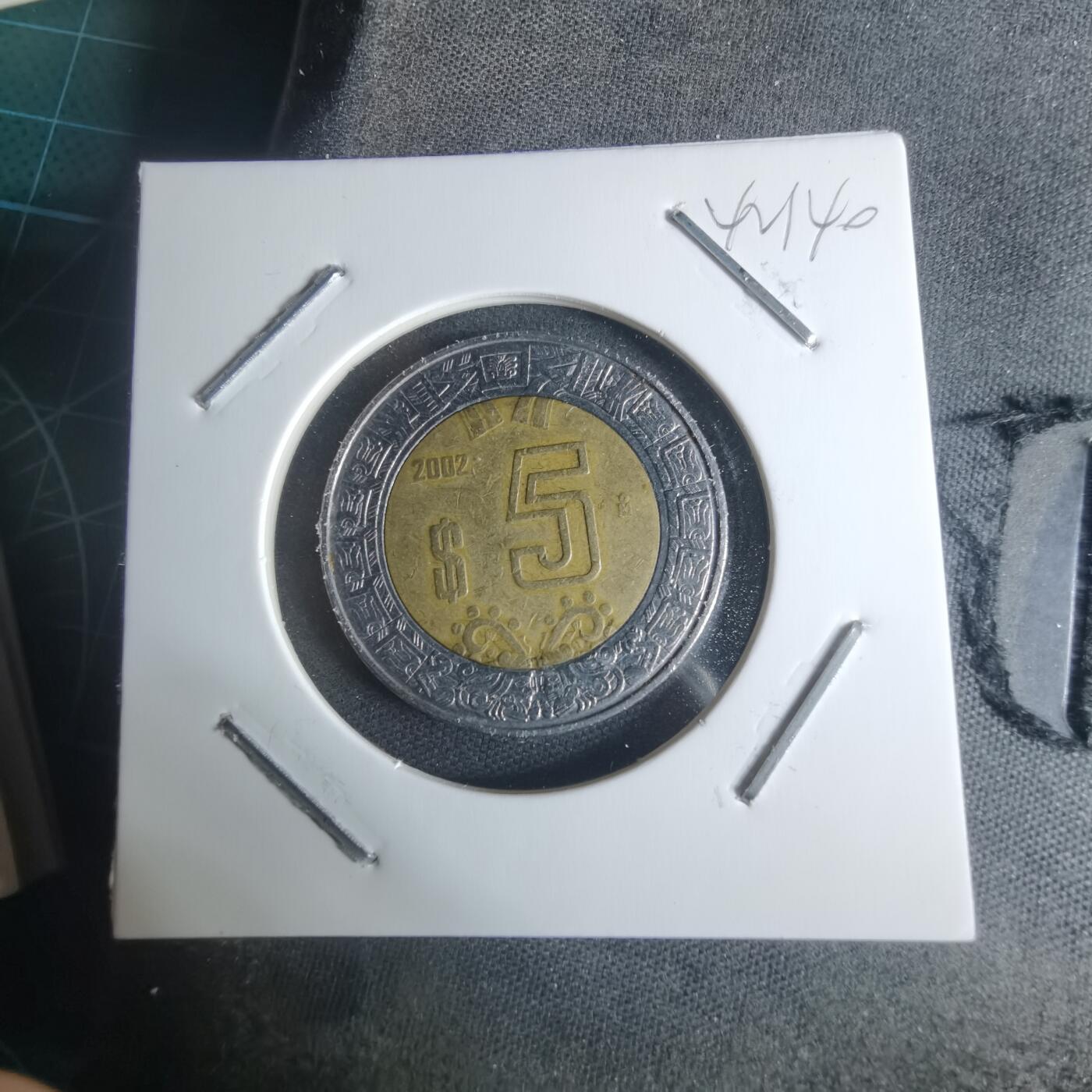 沼泽如烟--第942场 墨西哥2002年5比索