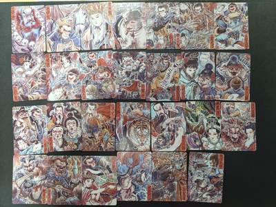 天玑星卡拍第152期《12.22周一截拍》持续收拍收评中 满赠卡需备注 - 焱卡文化 彫仙西游手绘普卡 27张 个别瑕疵