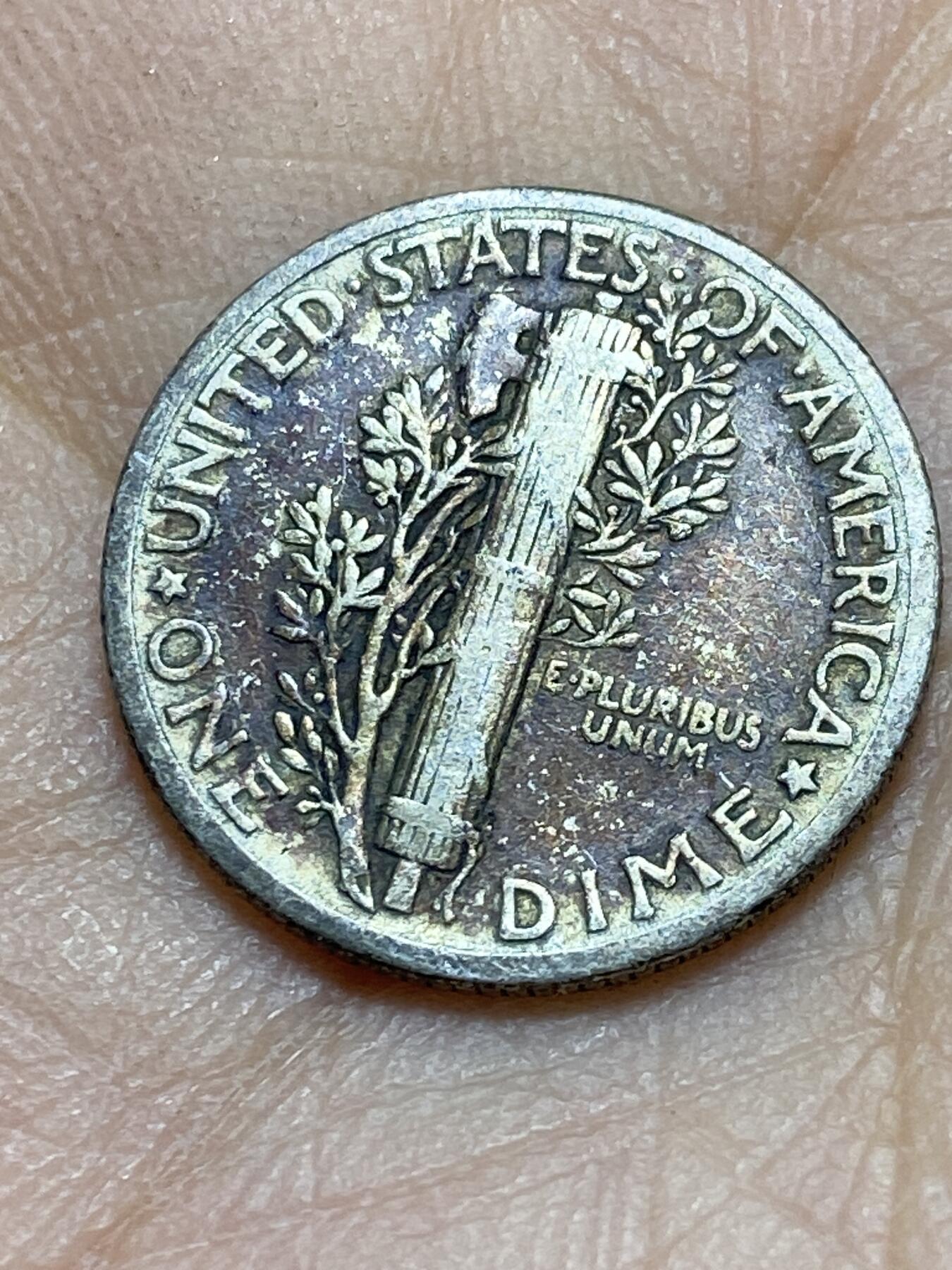 2025年第一百四十五场(总第一百七十一场）高品质英国一线回流散币年末特拍场第二场(免佣金) 美国🇺🇸1936年1角银币(墨丘利1角，900高银)